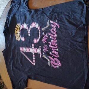 🐻   Birthday shirt Size L